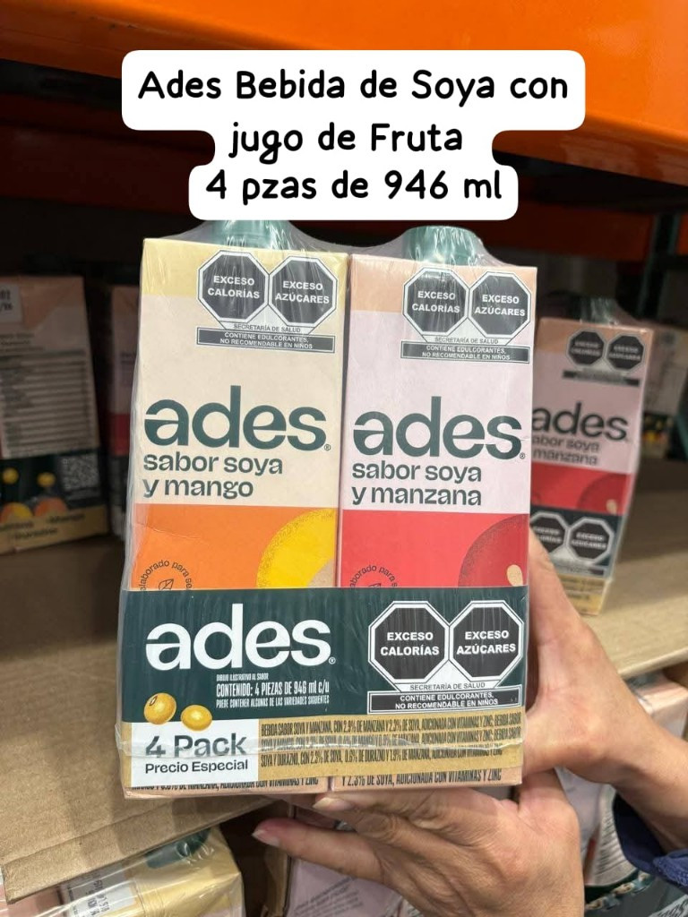 Imagen 1 de Ades Bebida de Soya con jugo de Fruta
