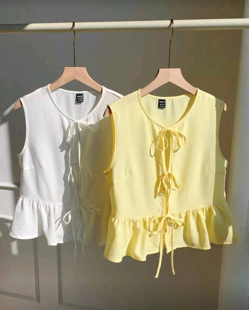 Imagen 1 de Comfortcana blusa ligera, de amarre