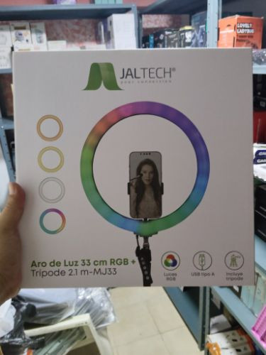Imagen 1 de aro de luz 33 cm multicolor jaltech