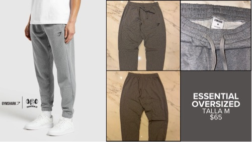 Imagen 1 de ESSENTIAL OVERSIZED JOGGER GS GRIS