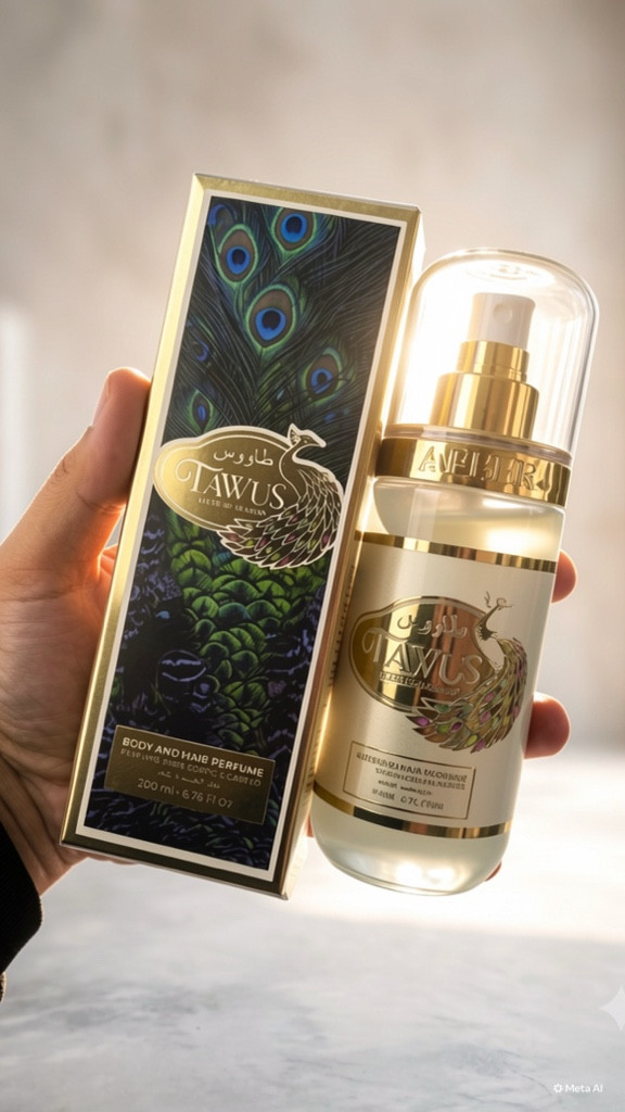 Imagem 1 de Body Splash Afeer tawus 🦚(afeef) 200ml