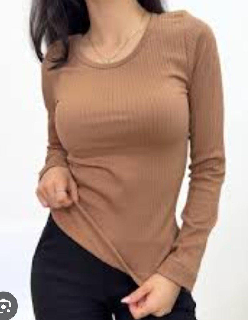 Imagen 1 de 3503 Camiseta acanalado ancho