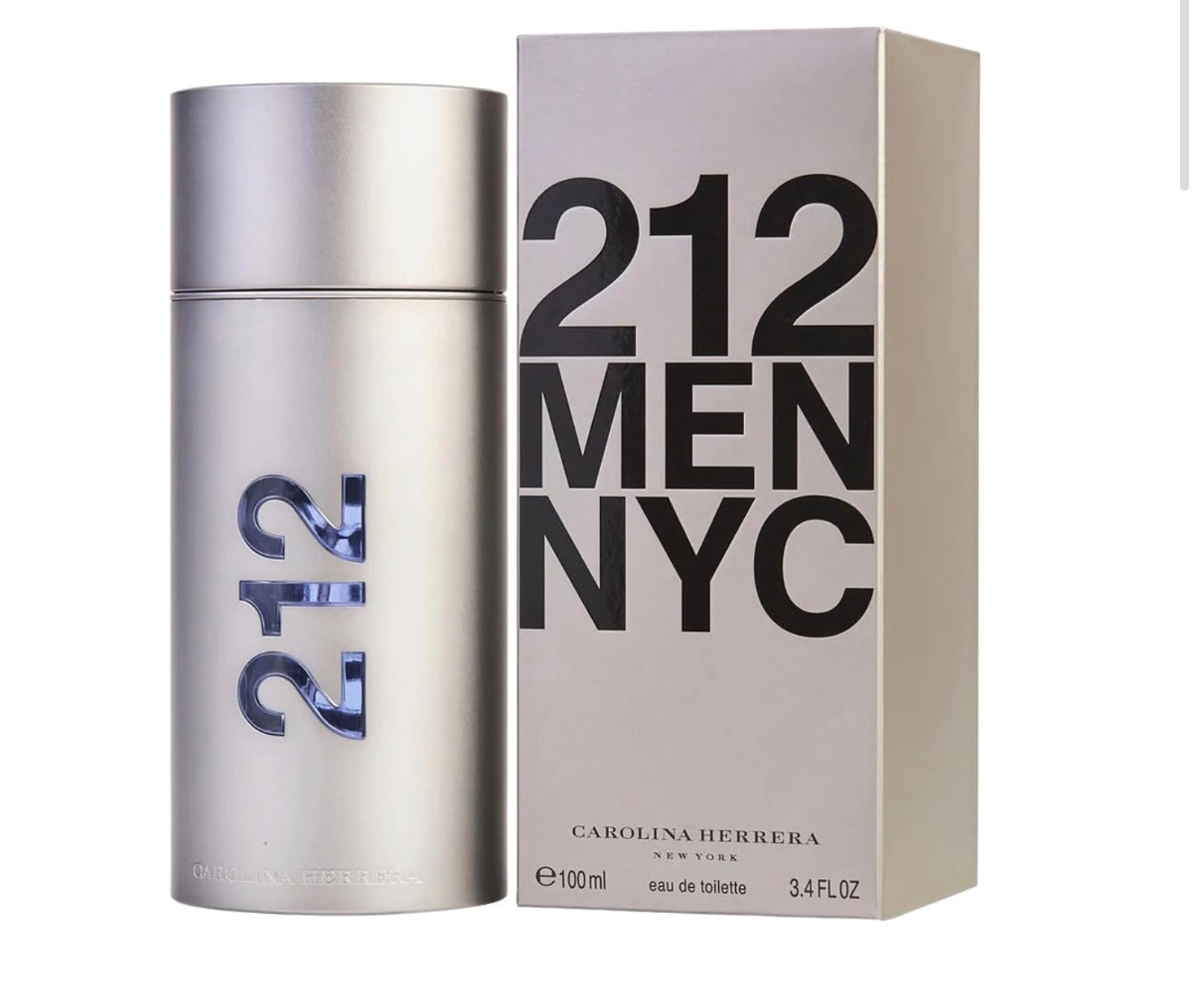 Imagen 1 de CAROLINA HERRERA 212 3.4 OZ EAU DE TOILETTE HOMBRE
