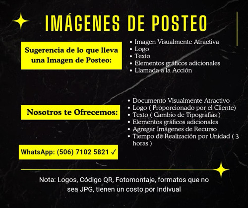 Imagen 1 de Imágenes de POSTEO