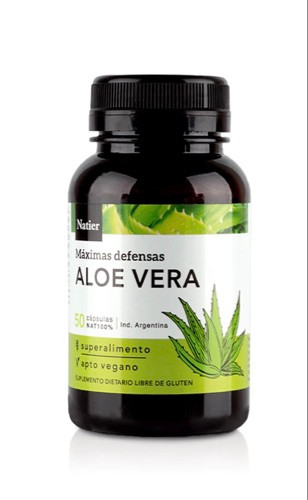 Imagen 1 de Aloe Vera x 50 cápsulas Natier