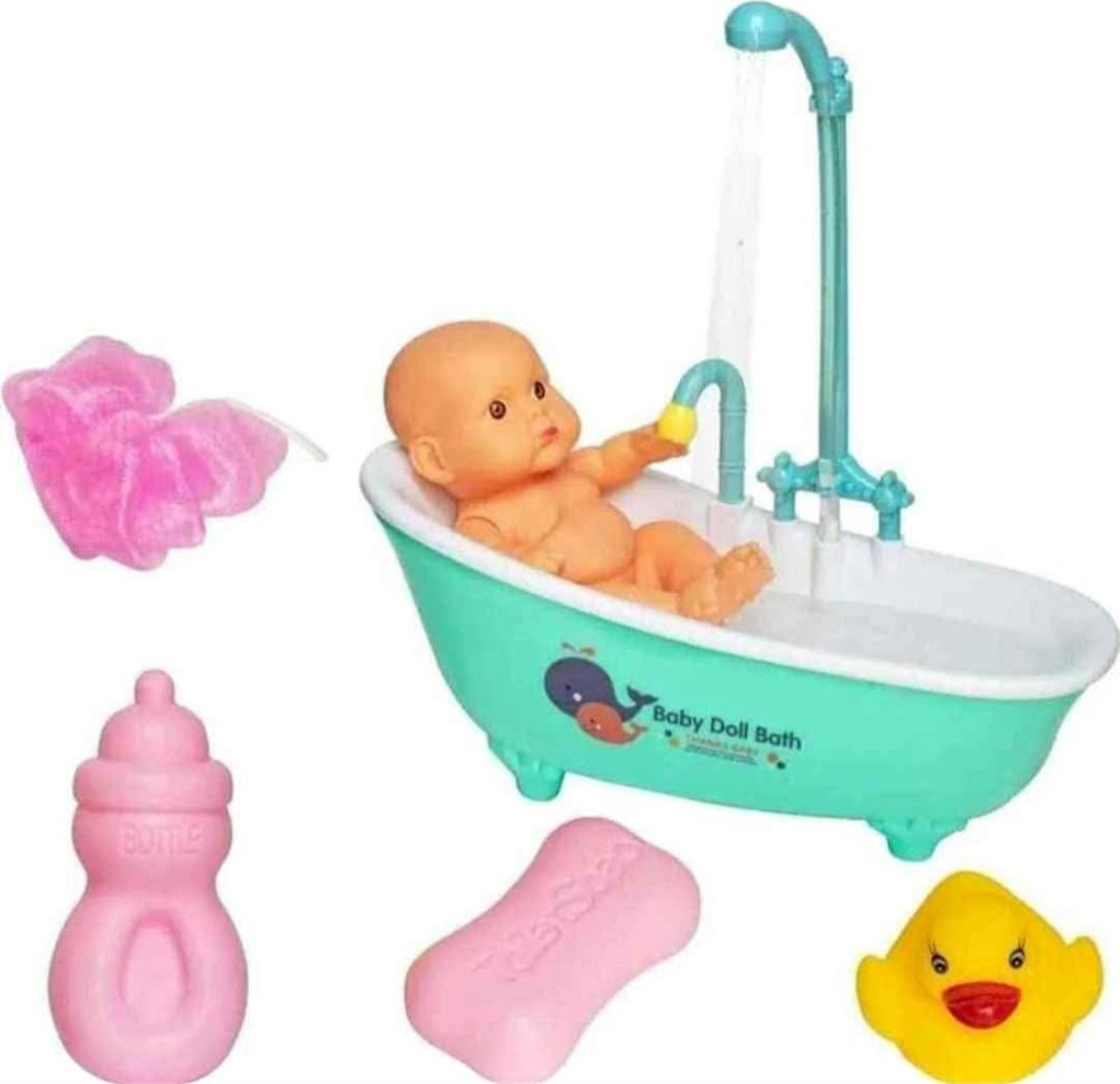 Imagen 1 de Bebé con bañera