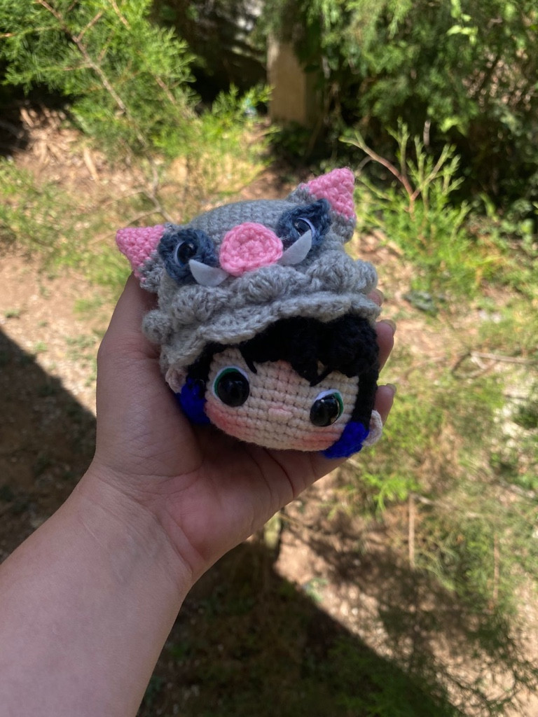 Imagen 1 de Inosuke Hashibira - Crochet hecho a mano