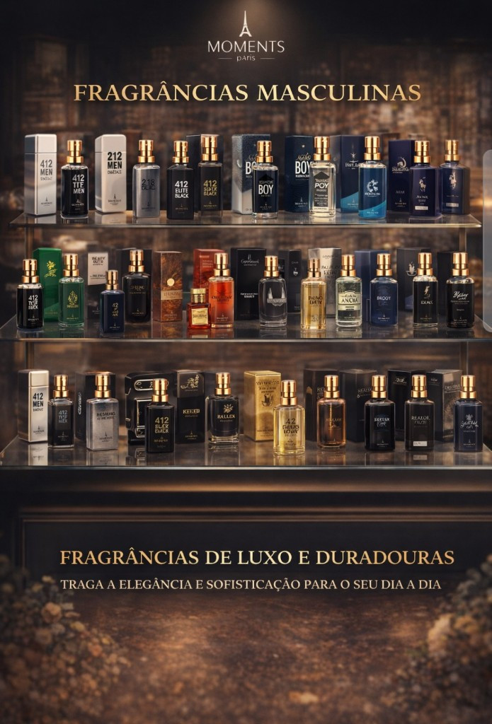 Imagem 1 de * Moment's Paris - Perfume Masculino 15ml