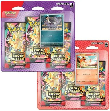 Imagem 1 de Blister triplo Heróis Excelsos