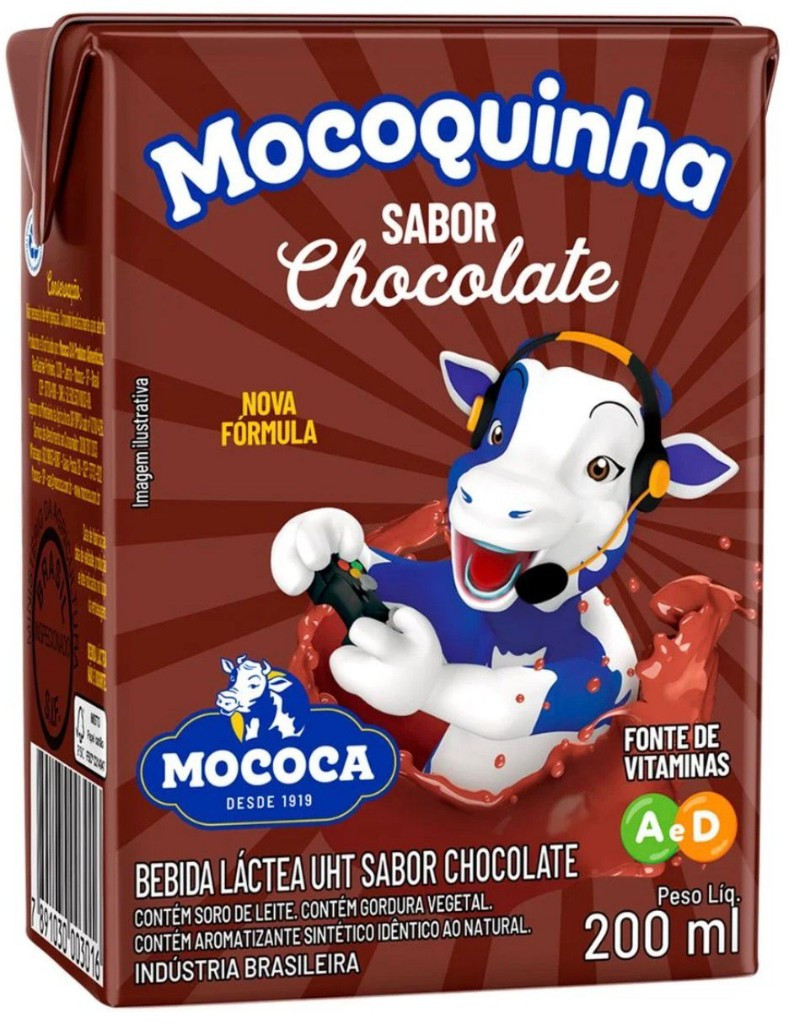 Imagen 1 de ACHOCOLATADO LIQ MOCOQUINHA 200ML CHOCOLATE