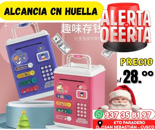 Imagen 1 de Alcancía con huella