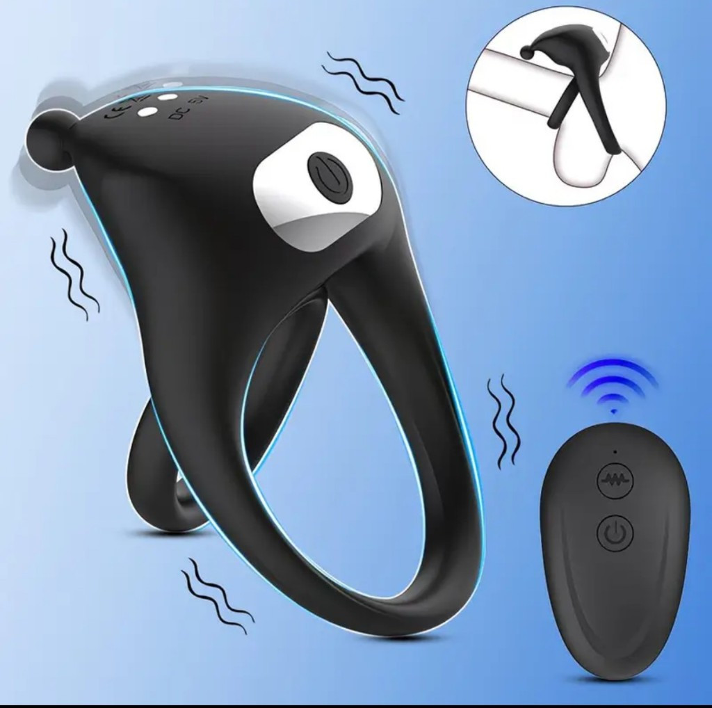Imagen 1 de Anillo vibrador con control remoto