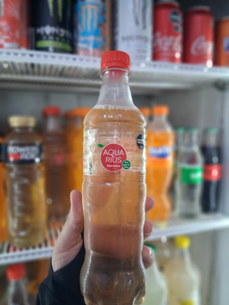 Imagen 1 de Agua saborizada aquarius manzana s/gas 500 cc