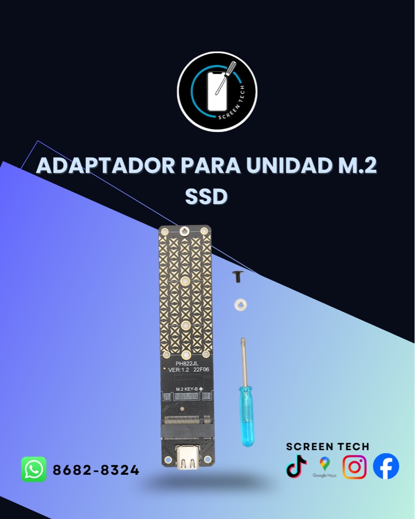 Imagen 1 de Adaptador para unidad M.2 SSD