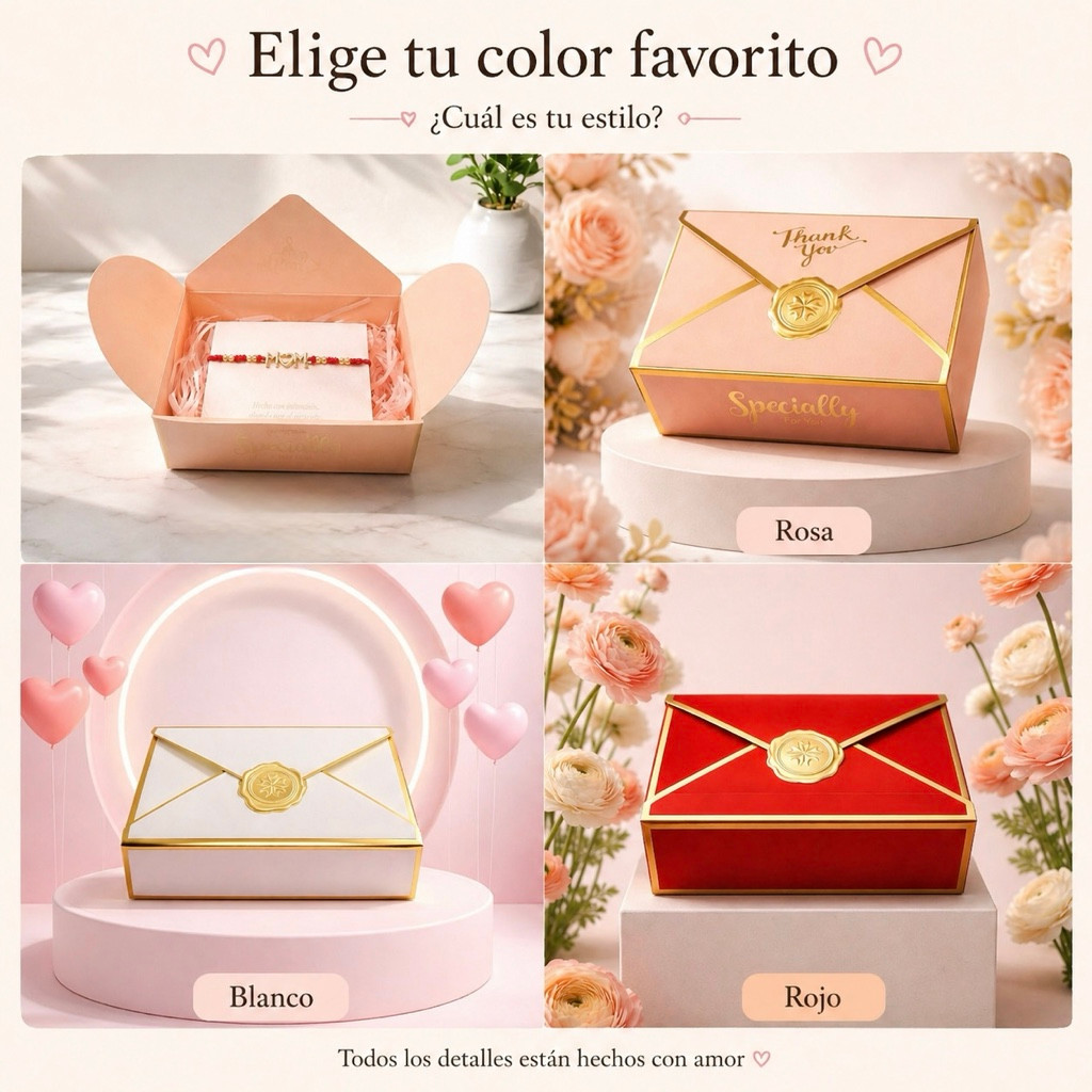 Imagen 1 de Caja para regalo rosada