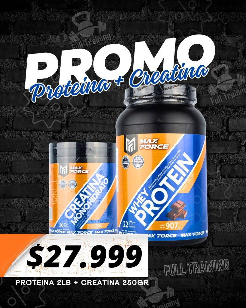 Imagen 1 de 1 PROMO MAX FORCE WHEY + CREATINA