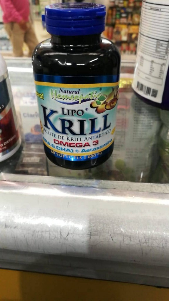Imagen 1 de Aceite de Krill Antártico Lipo Krill Omega 3 con Astaxantina – 60 Cápsulas