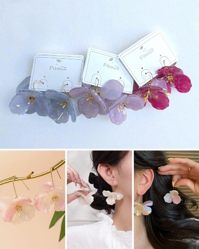 Imagen 1 de Arete flor