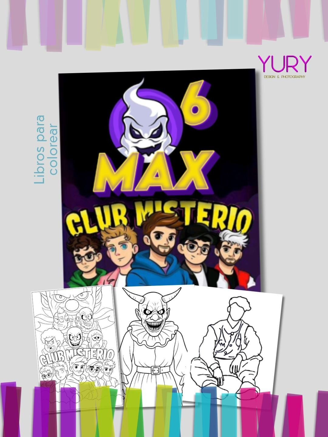 Imagen 1 de Libro para colorear Fede