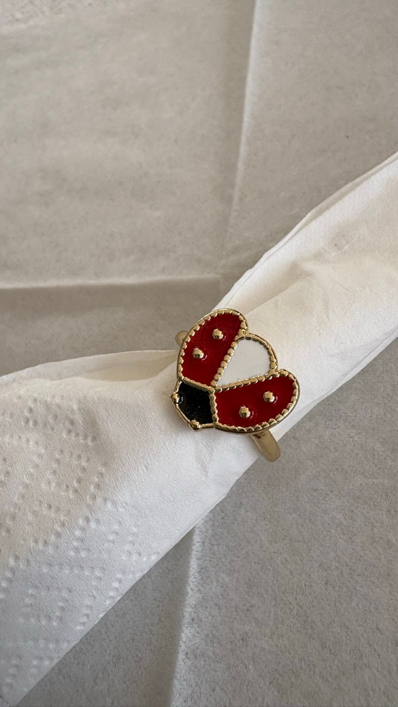 Imagen 1 de Anillo catarina blanca