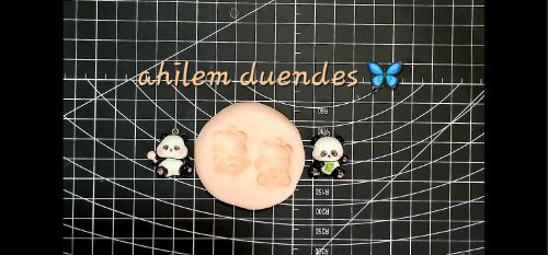 Imagen 1 de #19 Molde pandas x2