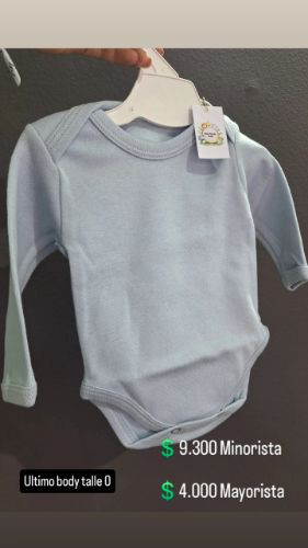 Imagen 1 de Body Cuello Americano Celeste Pastel