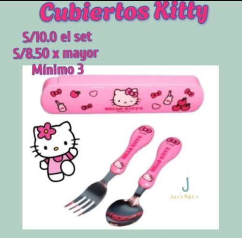 Imagen 1 de CUBIERTO HELLO KITTY