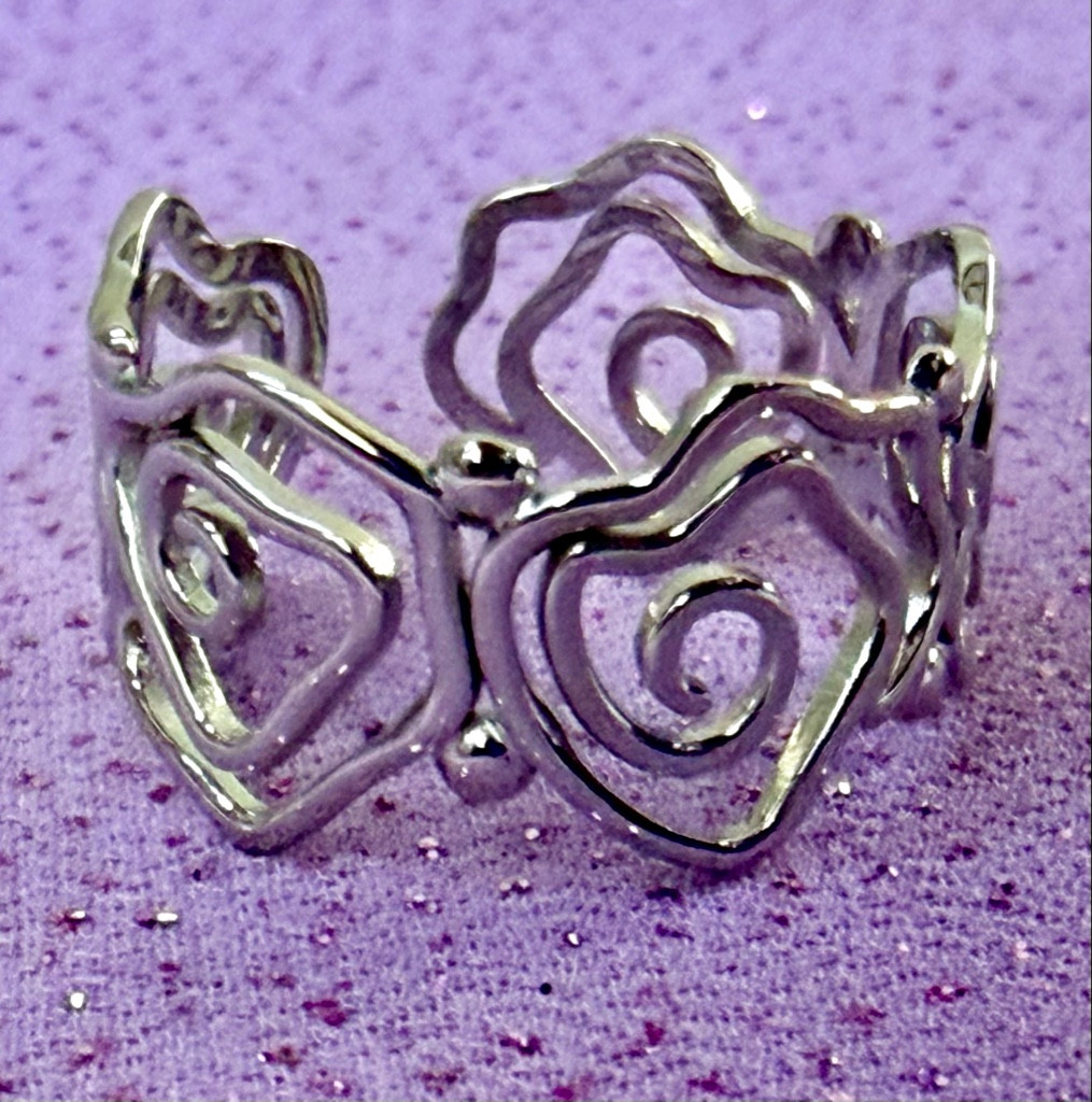 Imagen 1 de Anillo plateado