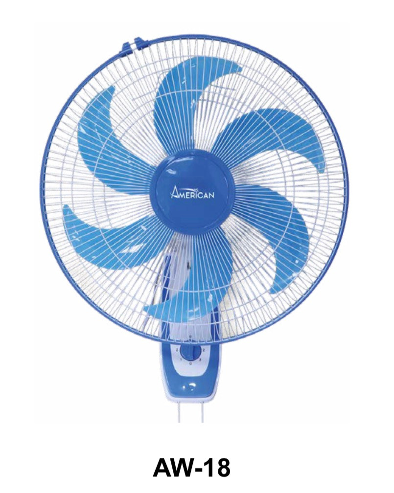 Imagen 1 de Abanico de pared 18’ azul American
