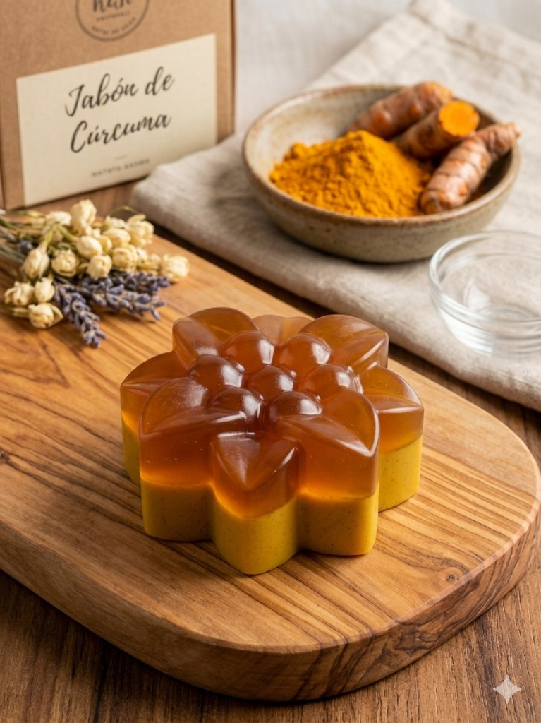 Imagen 1 de Jabón Cúrcuma (Anti Acne)