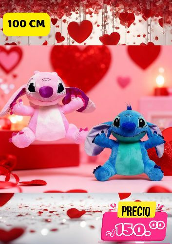 Imagen 1 de Angela y stich 100cm