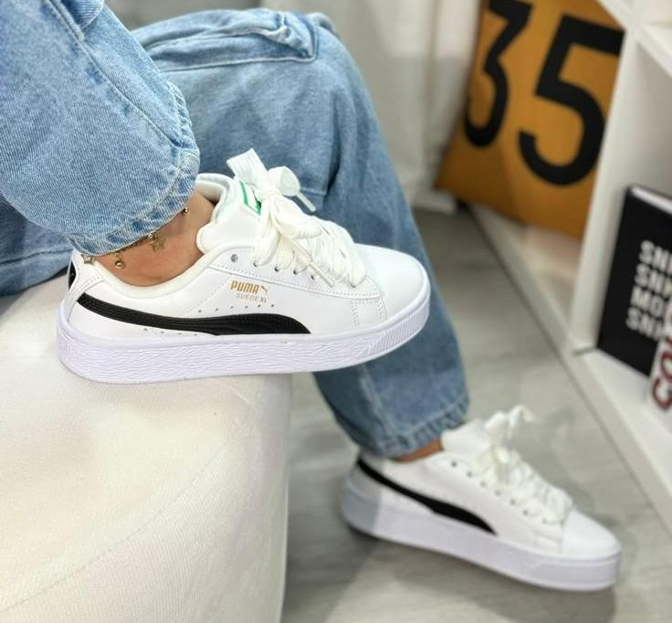 Imagen 1 de PUMA SUEDE XL BLANCO NEGRO