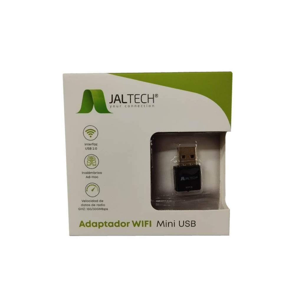 Imagen 1 de Adaptador Wifi USB 300M Jaltech