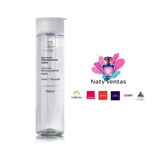 Imagen 1 de Agua micelar chronos desmaquillante suave 150 ml natura