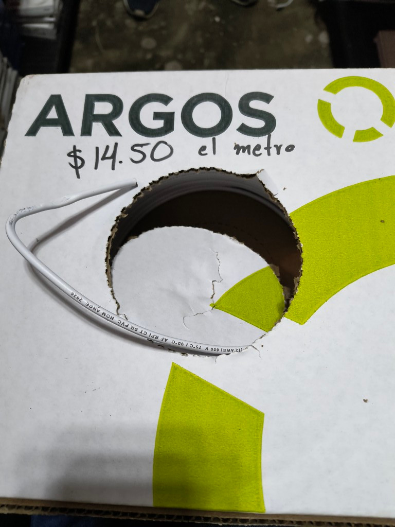Imagen 1 de Cable blanco calibre 12
