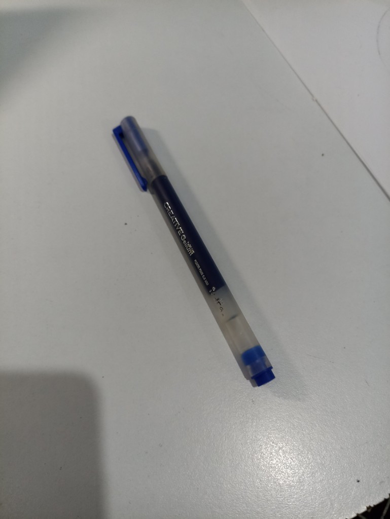 Imagen 1 de Bolígrafo de tinta china azul