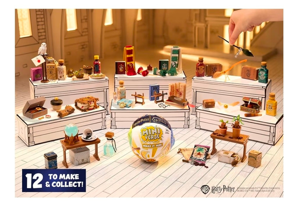 Imagen 1 de 1 esfera. Miniverse Make It Mini De regreso a Hogwarts Harry Potter. Mini coleccionables - Empaquetado sorpresa, DIY, juego de resina