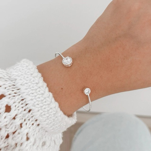 Imagem 1 de Bracelete Aurora Prata