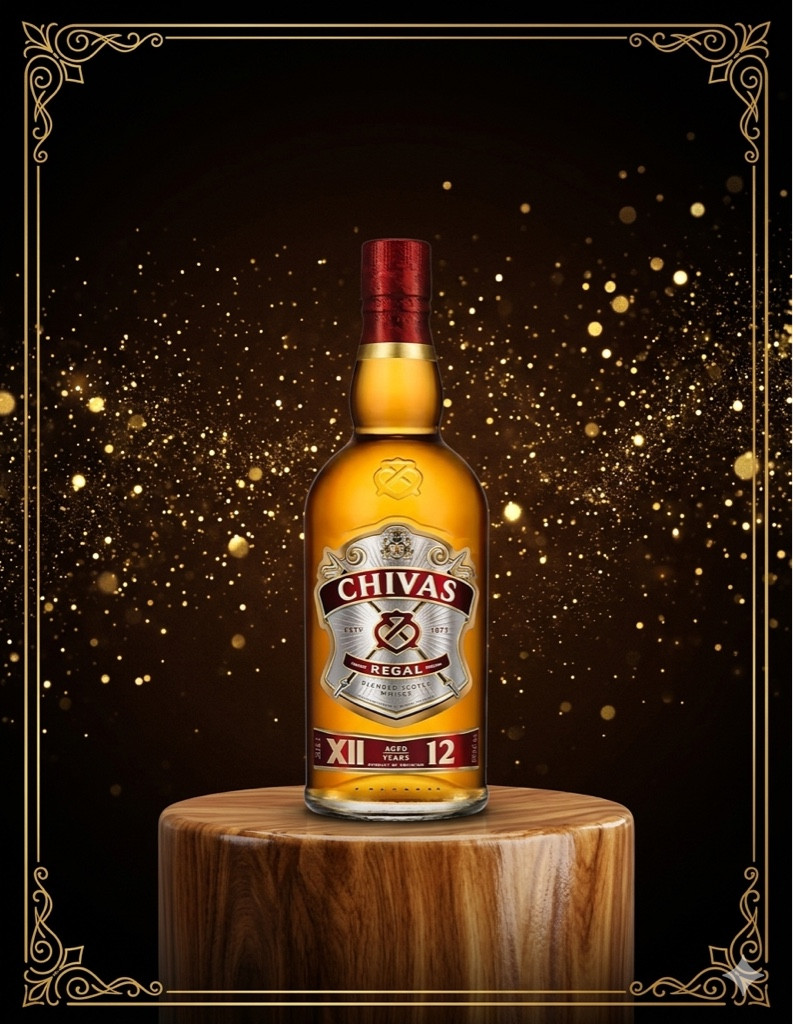 Imagen 1 de Chivas Regal 12 Year Old 1 litro - Blended Scotch Whisky