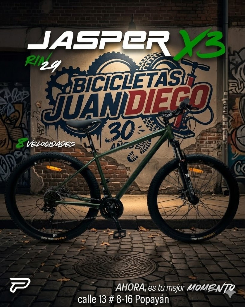 Imagen 1 de Bicicleta#29 Profit Jasperx8 en Hierro Deportivo