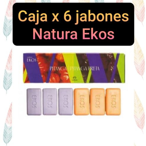 Imagen 1 de Caja x 6 jabones natura Ekos