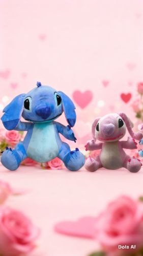 Imagen 1 de Angela y stich 30 CM