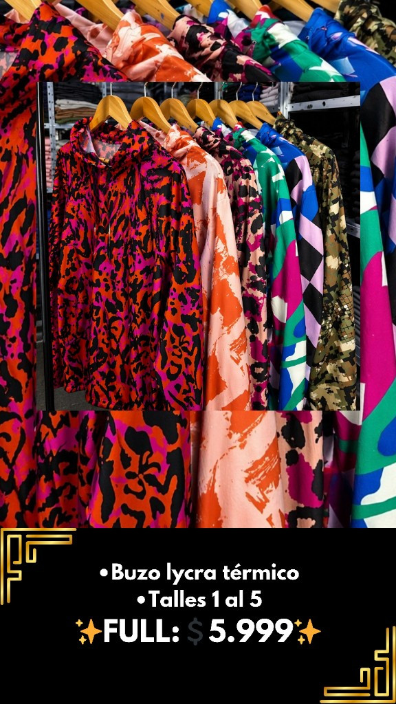 Imagen 1 de Buzo lycra térmico dama $6.000