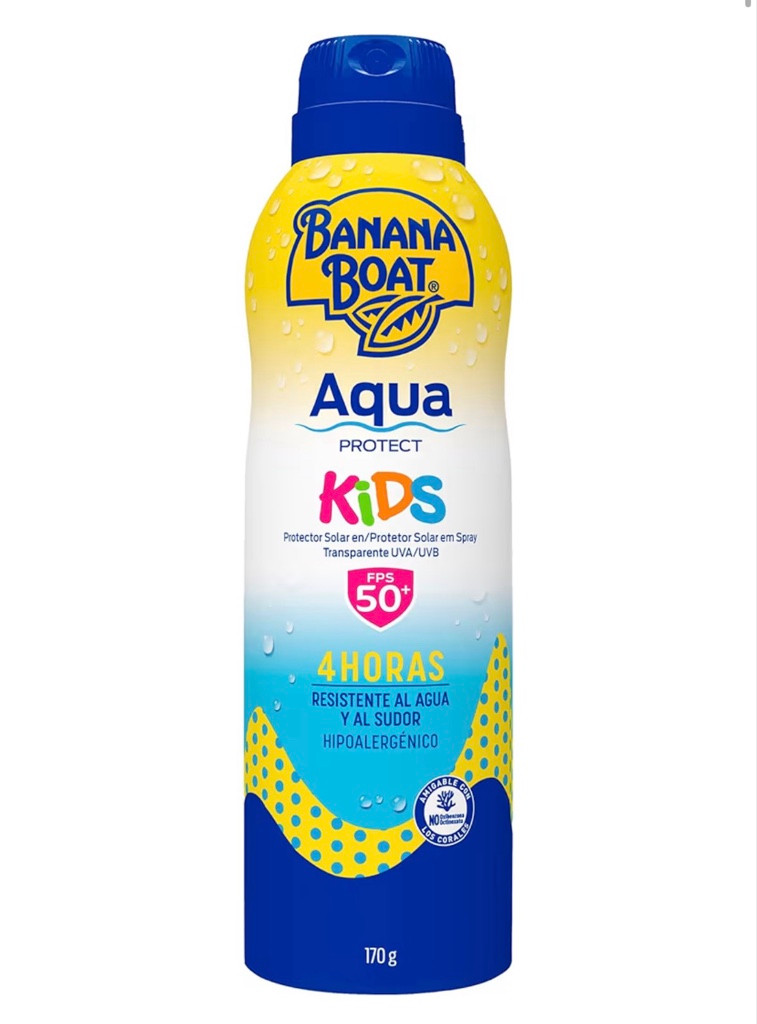 Imagen 1 de BANANA BOAT Protector en spray Aqua Kids 177ml