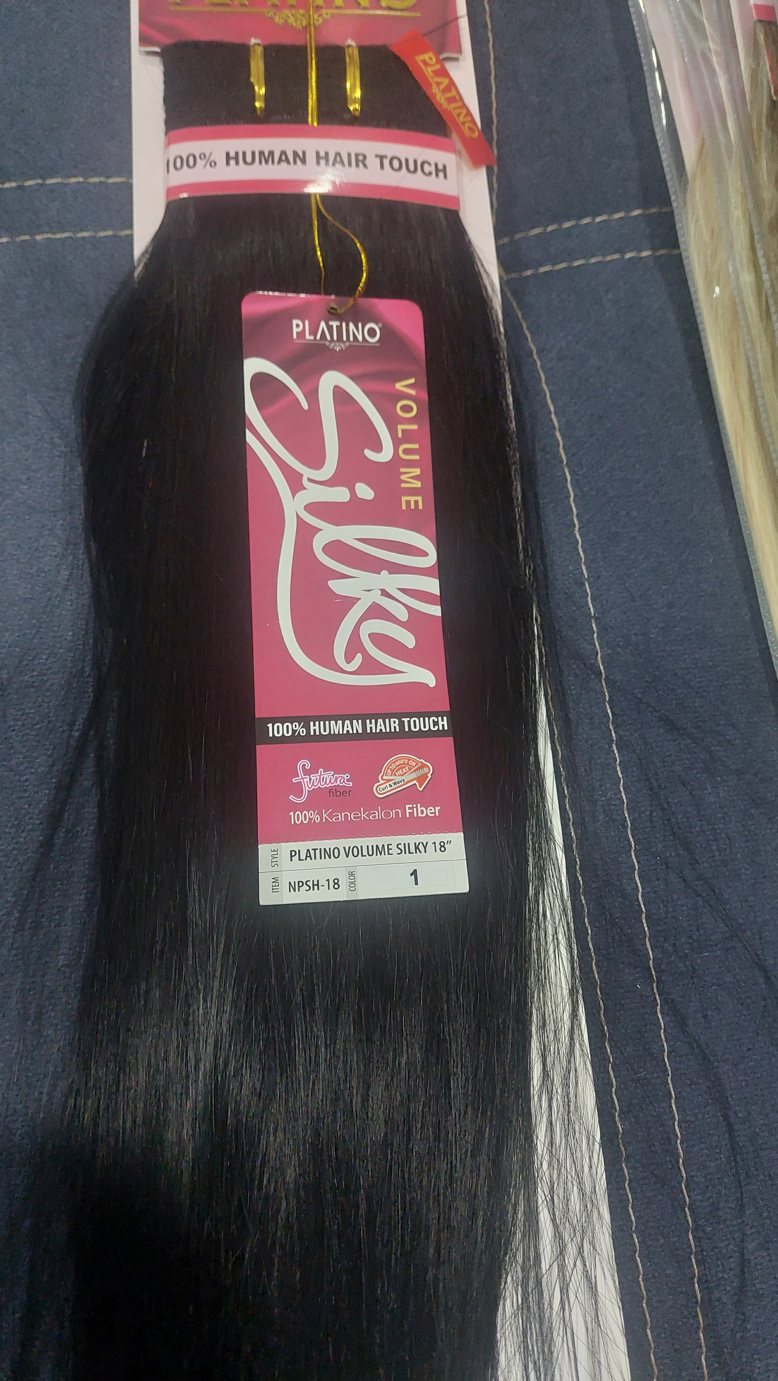 Imagen 1 de 18 1 Extension Platino volume silky