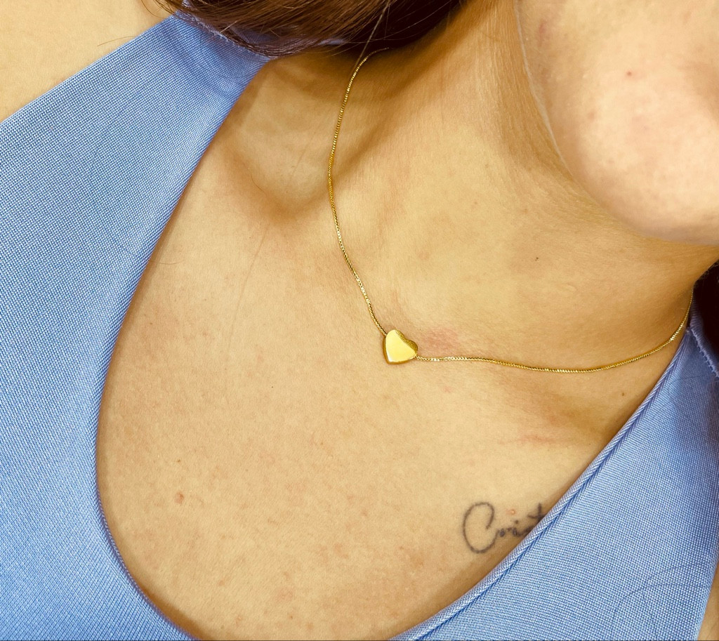 Imagen 1 de Cadena corazón sencilla