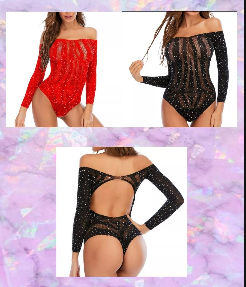 Imagen 1 de Body rayas brillante media manga