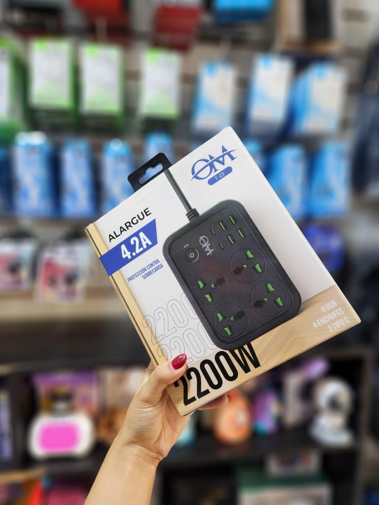 Imagen 1 de Alargue + usb 2200w