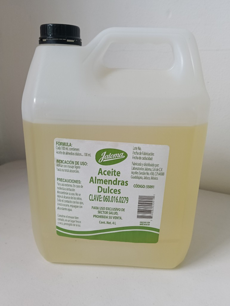 Imagen 1 de Aceite de Almendras Dulces 4 litros