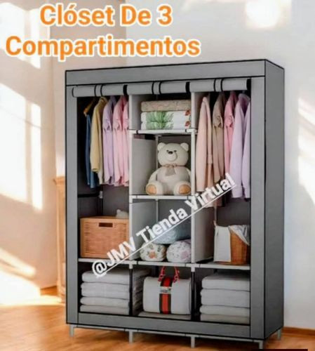 Imagen 1 de Clóset De 3 Compartimentos